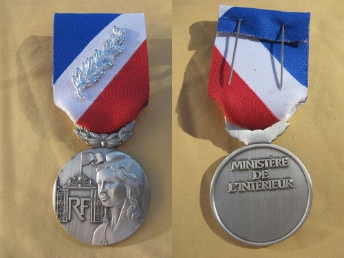 Médaille sécurité - médaille, la