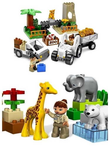 Lego duplo zoo lots - lots, complets