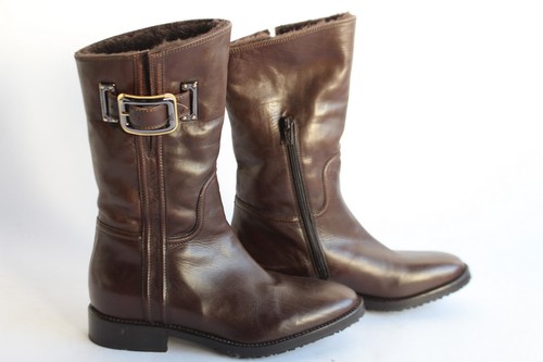 Berto giantin bottes fourrées - bottes,