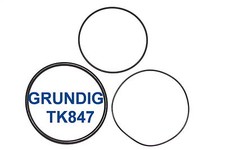 COURROIES SET GRUNDIG TK847