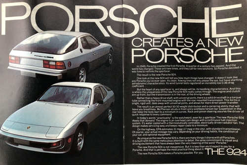 Vintage 1976 porsche 924 - vintage,