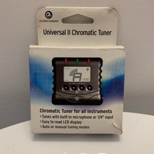 D'Addario Planet Waves Universal II Chromatic Tuner For All Instruments LCD