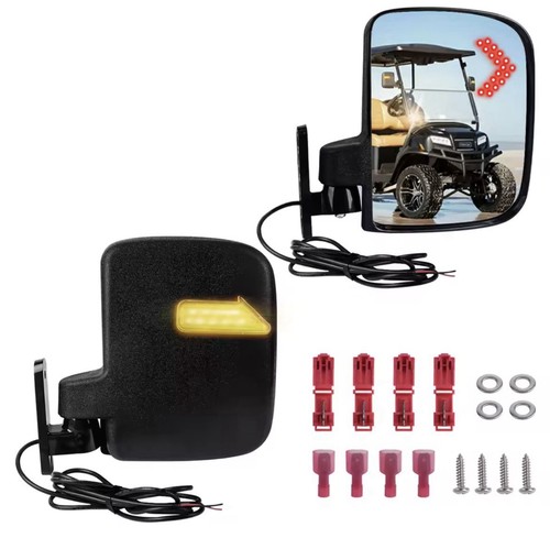 Rétroviseurs golf cart - rétroviseurs, led