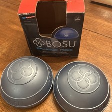 BOSU 2-Pack Balance Ball Trainer, 6.5 Inch, Cardio Workout Pod, Core Strength,