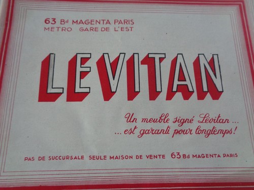 1947 catalogue levitan - levitan,