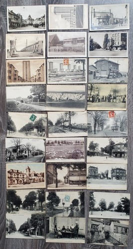 Lot cartes postales anciennes - lot,