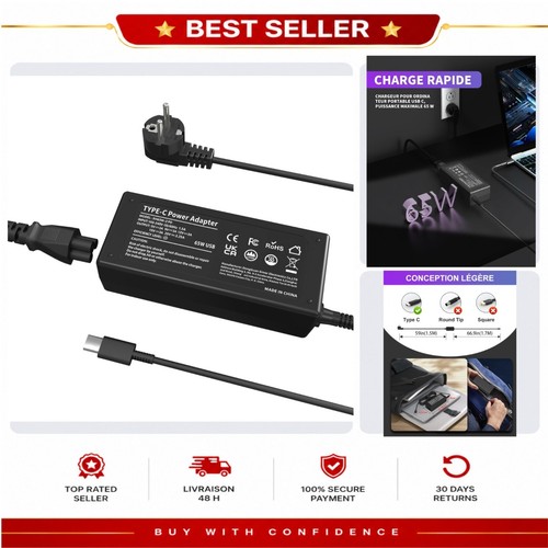 Chargeur usb w - 65,