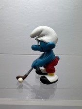 Figurine schtroumpfs golfeur