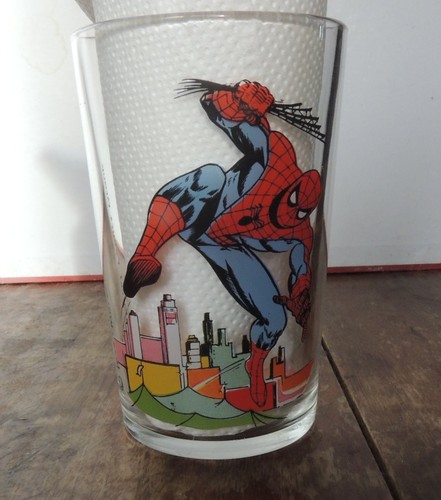 Verre moutarde marvel - verre,