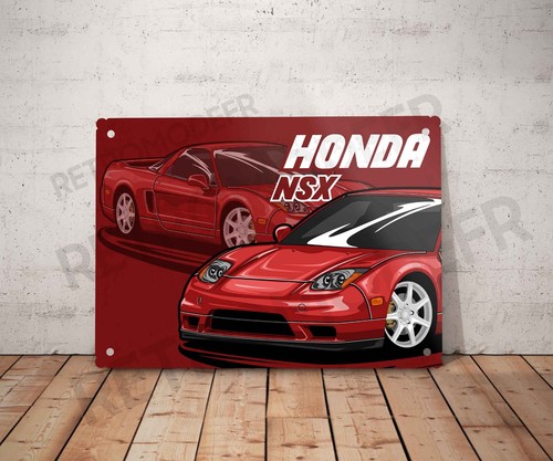 Plaque métal vintage - , honda