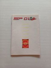 Gilera 125 SP 01 1989 Service Manual Maintenance Instruction Booklet Original