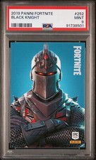 2019 Panini Fortnite Series 1 USA #252 Black Knight PSA 9  (MINT SP) ????