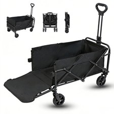 Chariot de jardin pliable à