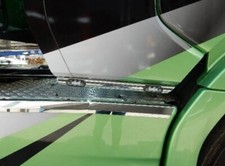 2-teilig Inox Spoilerrohr