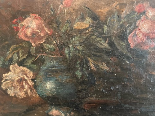 Painting peinture 1900 huile - painting,