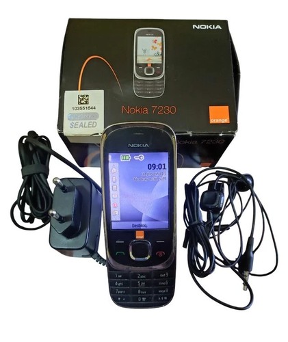 Nokia 7230 graphite - nokia, boxed