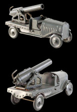 1/43rd LEAD A.R. LATIL GUN HOLDER / antique toy 