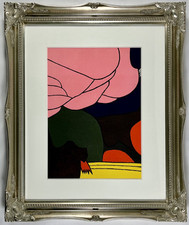 Gardy-Artigas Abstract Composition Original Lithograph Custom Framed 1982