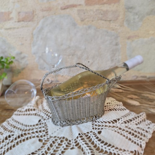Petit panier porte-bouteille
