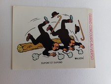 Sticker La Vache qui rit 1976 Tintin Dupont et Dupond (6 cm / 8 cm)
