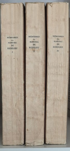 Mémoires maréchal de - mémoires,
