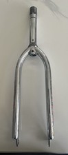 OLD SCHOOL BMX 1981 TANGE TRX OVAL TUBE FORK 20" OG CHROME 1" x 24 forks