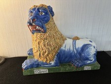 Lion en faience fine de Saint Clément mod2