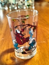 VERRE SCHTROUMPF PEYO 1992