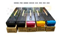 5pcs. Japan Replacement Toner set for Xerox 7665 DC 250 240 242 260 SOLD CMYKK