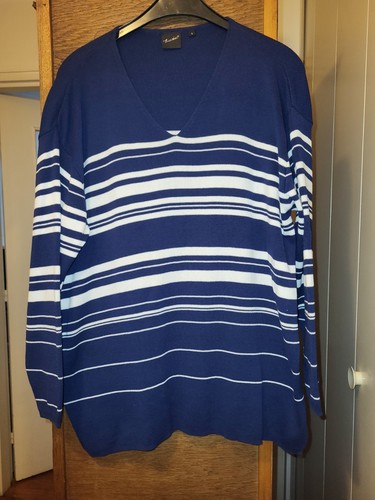 Pull tricobel marin raye 44 - marin,