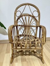 Fauteuil en osier bambou rotin