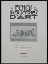 LES ECHOS DES INDUSTRIES D'ART