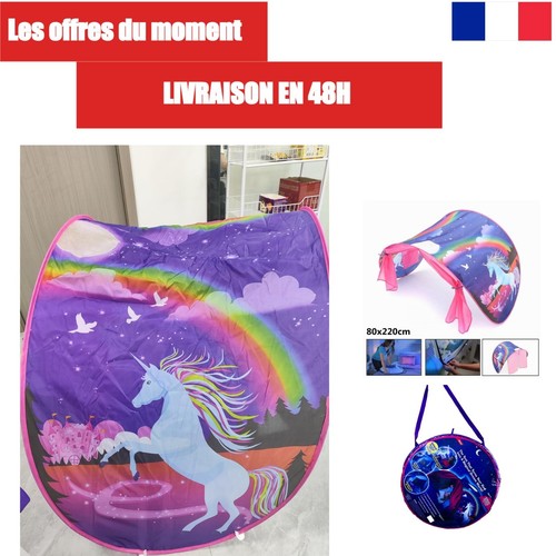 Tente lit enfant licorne - de,
