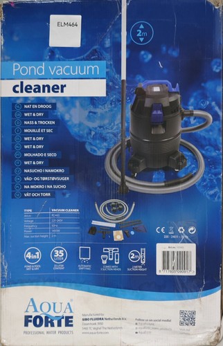 Aquaforte rd465 aspirateur - aquaforte,