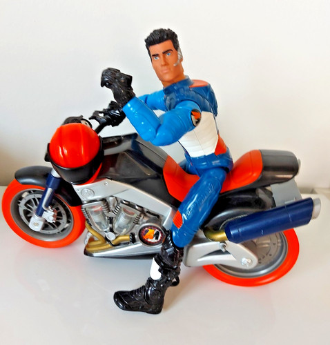 Action man turbo bike - action,