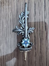 ORIGINAL MILITAIRE INSIGNE 7º PROMOTION GÉNÉRAL ADRIAN MAT 145  / FRAISSE TBE