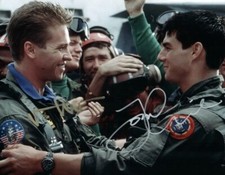 TOP GUN - TOM CRUISE & VAL KILMER Autographed Signed 8x10 Reprint Photo !!
