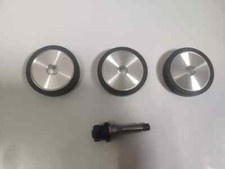 3pcs Diamond Wheel And 1pc Grinding Wheel Spindle Fits 8.0mm Watchmaker Lathe