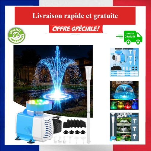 Pompe pour fontaine - 3-en-1,