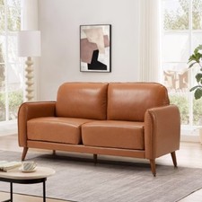 HOMMOW 65" PU Loveseat