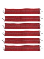 Lot de 6 ceintures de chaise extensibles pour chaises longues chaises pliantes e