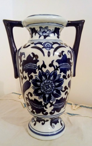 élégant vase amphore chinois - vase,