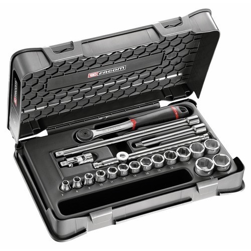 Coffret douilles 6 pans - 3/8",