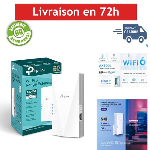 Link répéteur wifi 6 - répéteur,