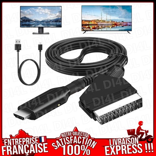 Convertisseur péritel scart - convertisseur,