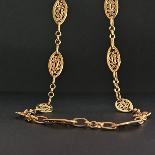Superbe collier filigrane