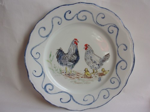 Jolie assiette decoration - jolie,