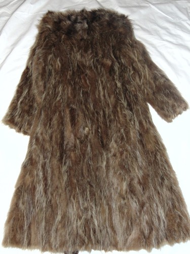 Women real fur coat - women's,