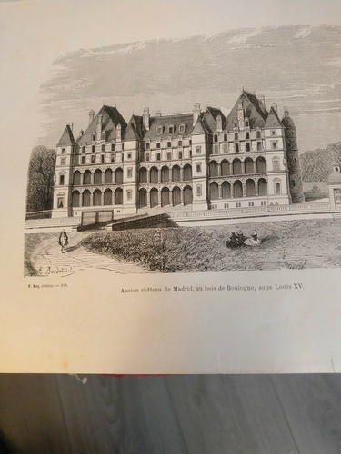 Bois boulogne ancien - de,
