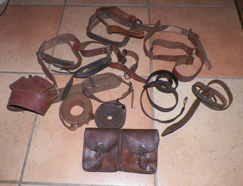 Lot cartouchière baudrier - cartouchière,